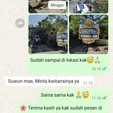 Pengiriman Papan Bunga Duka Ciputat Timur