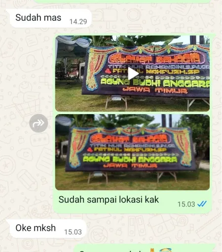 Pengiriman Papan Bunga Ciputat Timur