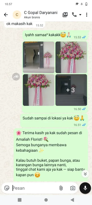 Pengiriman Karangan Bunga Ciputat Timur