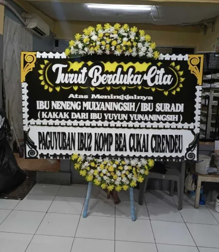 Papan Bunga Duka Ciputat Timur