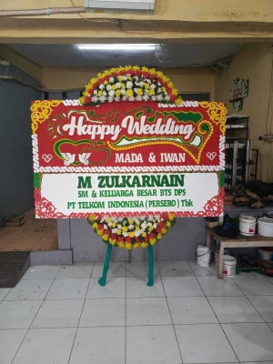 Papan Bunga di Ciputat Timur