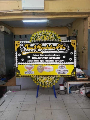 Papan Bunga di Ciputat Timur