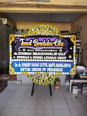 Papan Bunga di Ciputat Timur